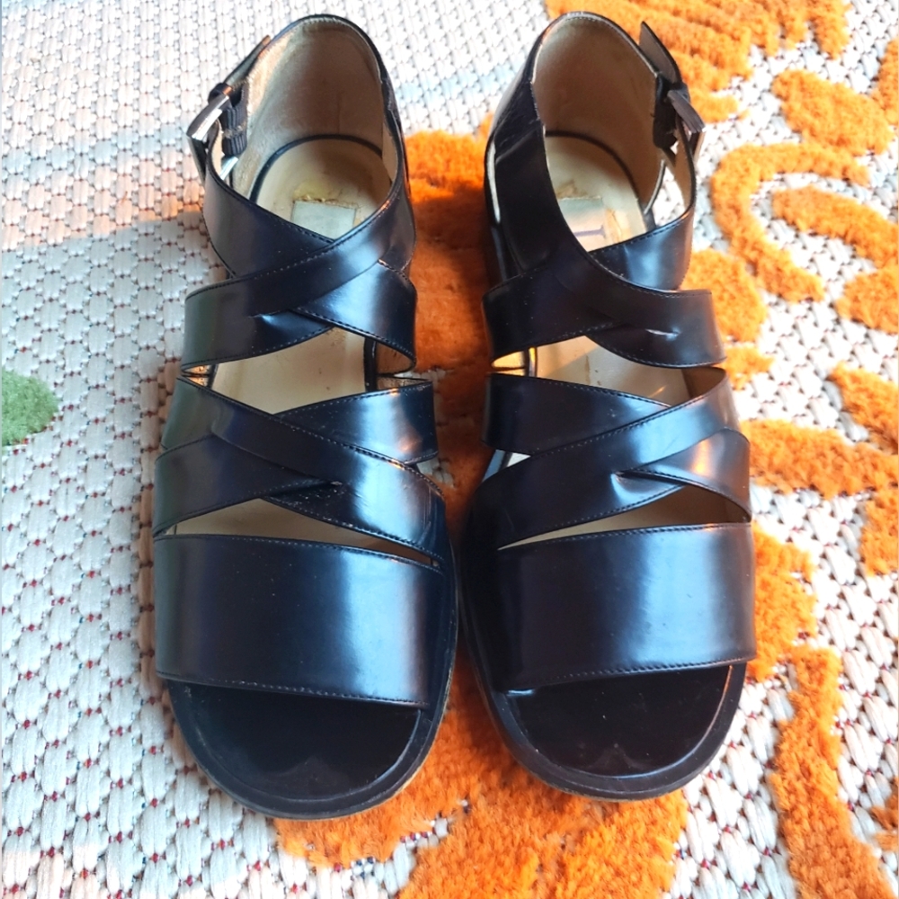 Liz Claiborne Vintage Black Sandal/Shoe **SANDAL DEAL: 1/$15 OR 2/$25!**